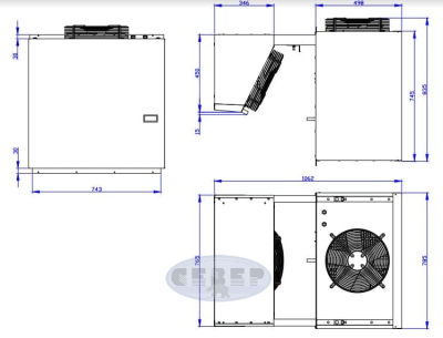 Моноблок холодильный Север MGM 330 S